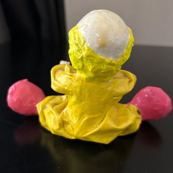 Paper Mache Clown. Vintage - Picture 2 of 4